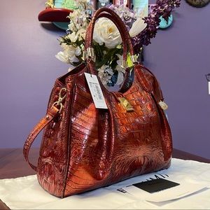 🌶 🌶 HOT COLOR! NWT Brahmin Chili Celia Hobo Bag